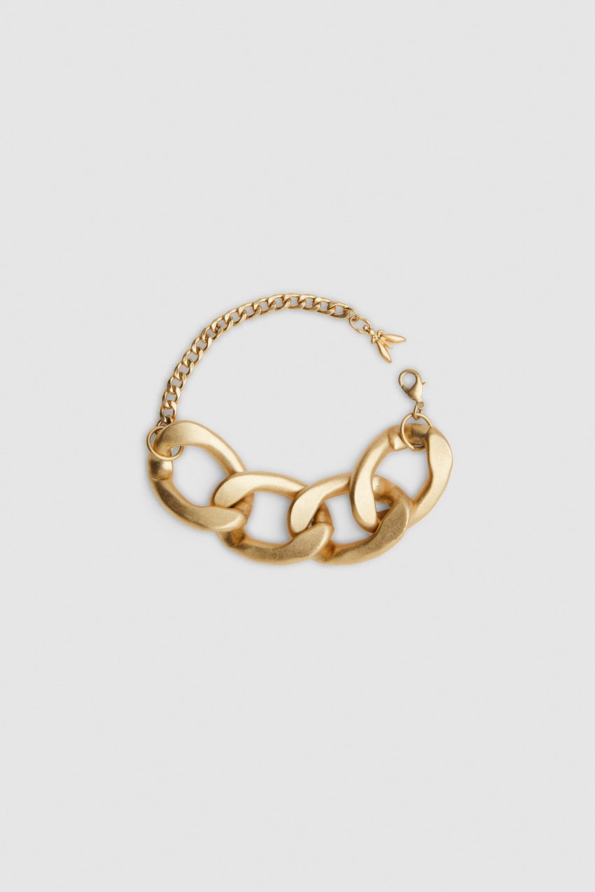 Patrizia Pepe Brass And Aluminum Bracelet Arany | CHPQT5780