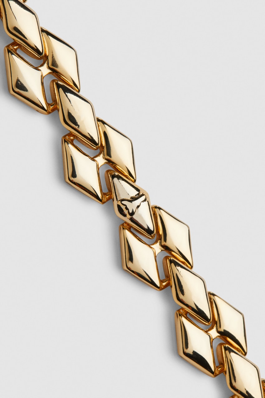 Patrizia Pepe Brass Link Bracelet Arany | ZMHYK1423