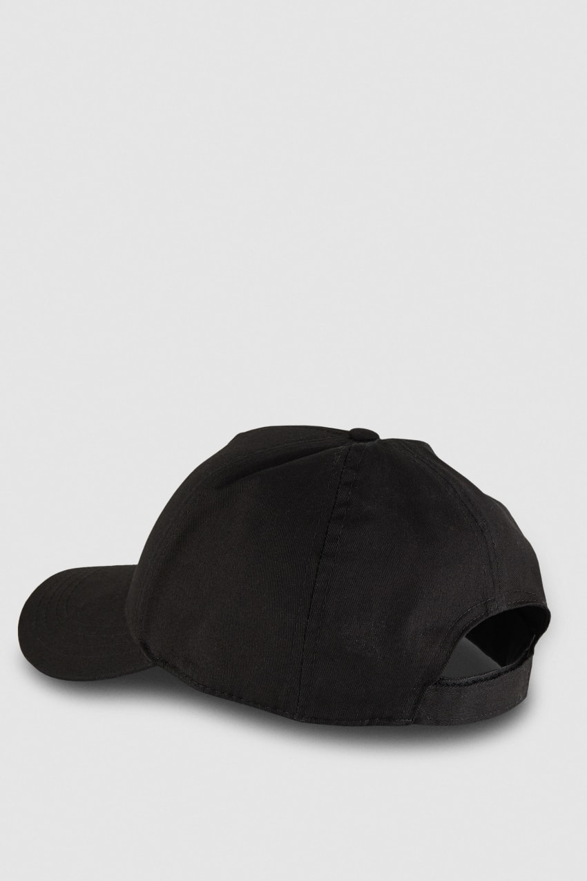 Patrizia Pepe Cotton Fly Baseball Cap Fekete | LGQIY3587