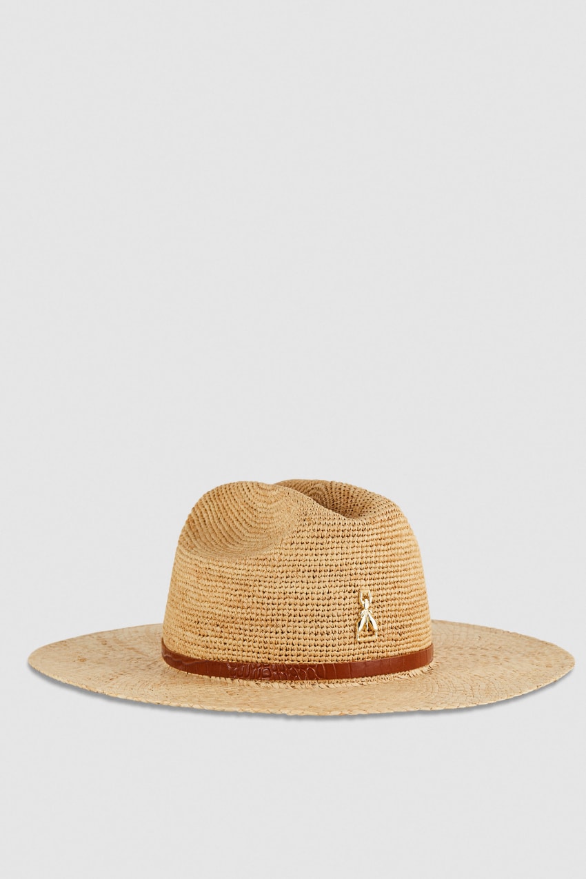 Patrizia Pepe Cowboy Hat With Leather Strap Fehér | ULNEZ4602