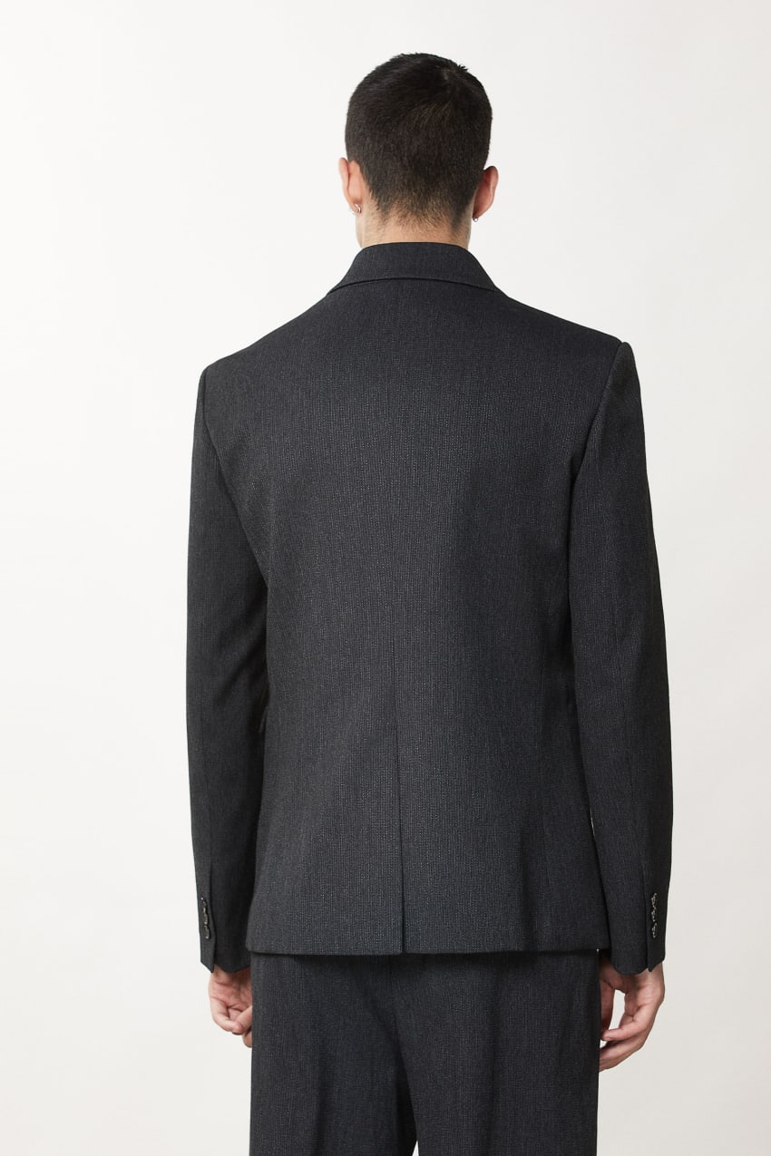 Patrizia Pepe Double-breasted Cotton-blend Jacket Szürke | YMIFK3618