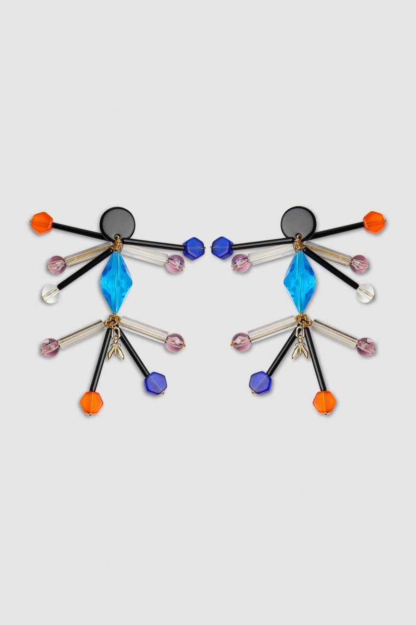 Patrizia Pepe Earrings With Techno Pop Fly Appliqué Színes | MQRZX8596