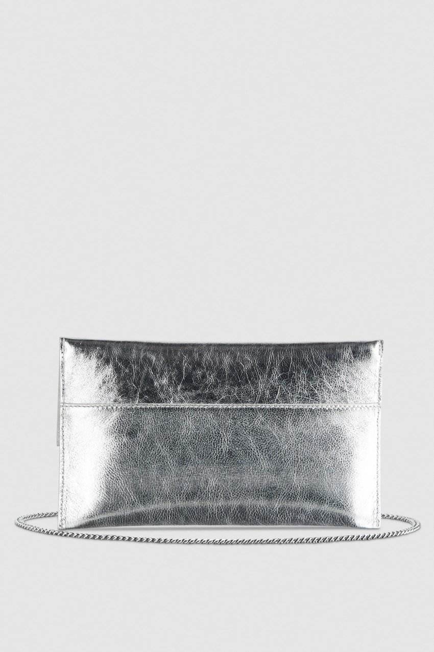 Patrizia Pepe Fly Ceremony Clutch Titán | VCKHA4293