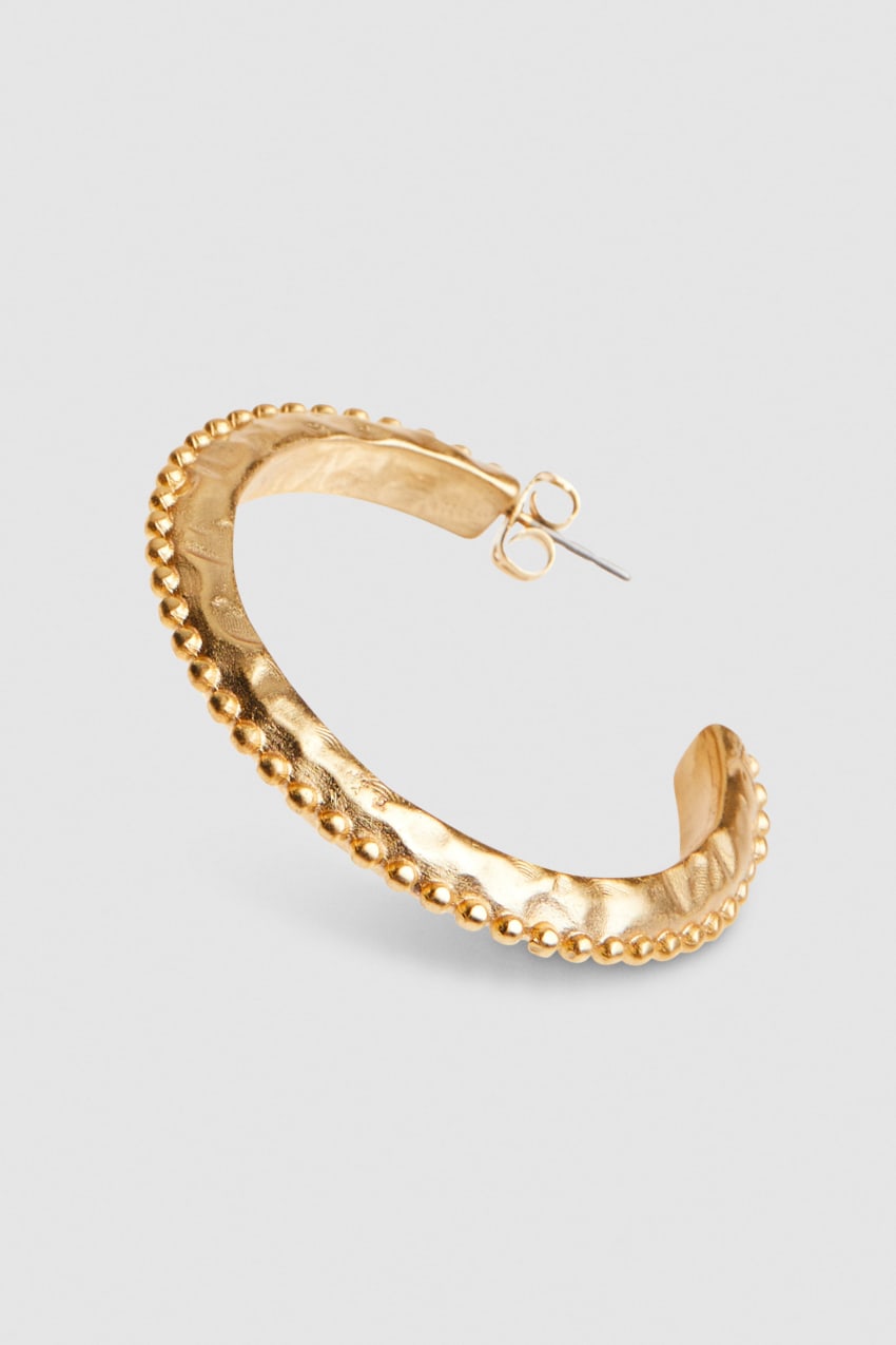 Patrizia Pepe Hoop Earrings Arany | ZBJSF5436