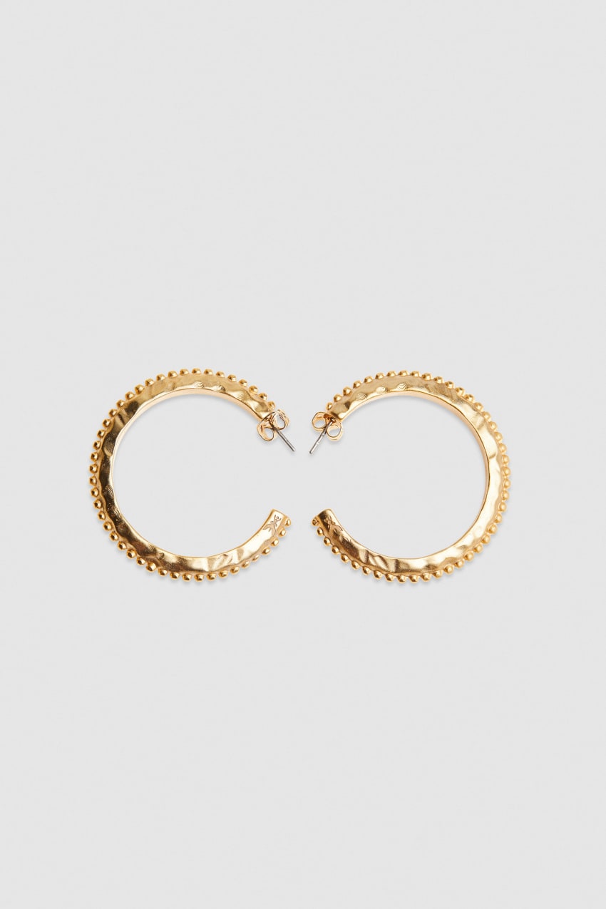 Patrizia Pepe Hoop Earrings Arany | ZBJSF5436