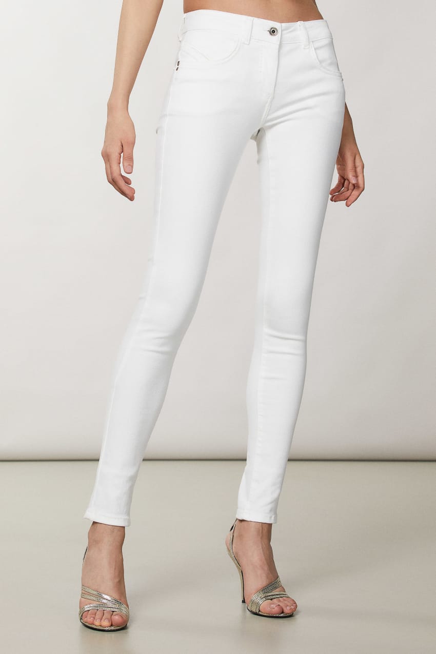 Patrizia Pepe Jeggings Fehér | NPQJB5097