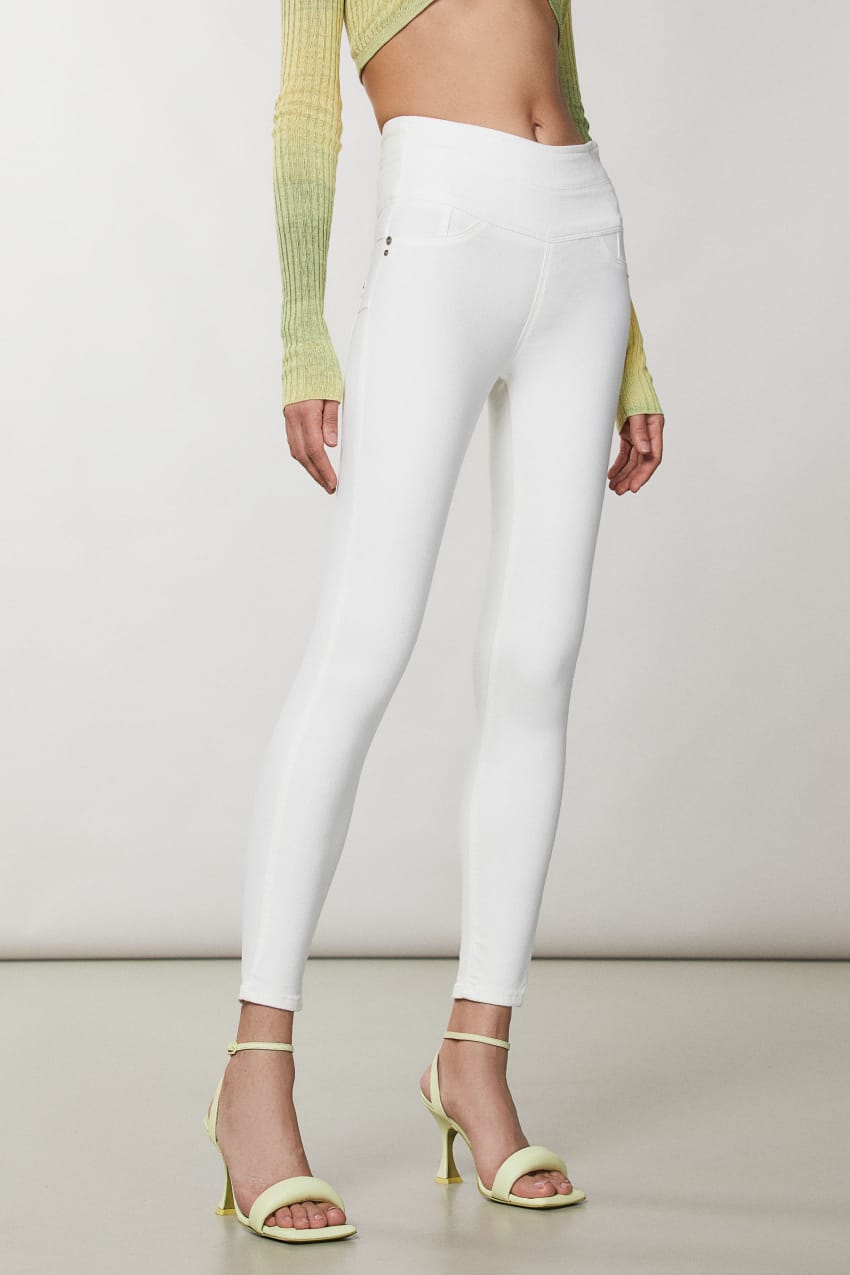 Patrizia Pepe Jeggings Fehér | OZSQV3264