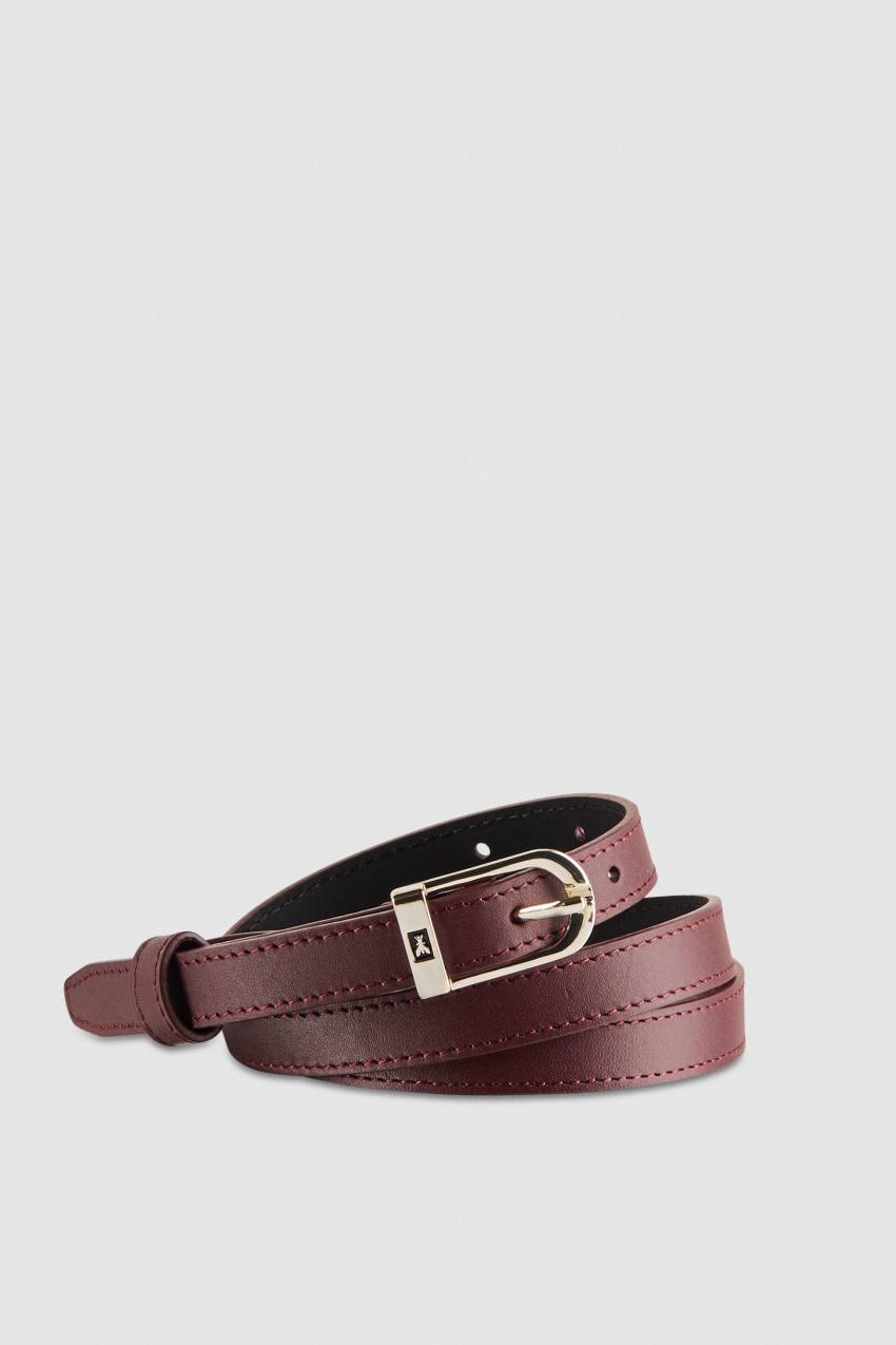 Patrizia Pepe Low-waist Smooth Leather Belt Lila | ILOEG5793