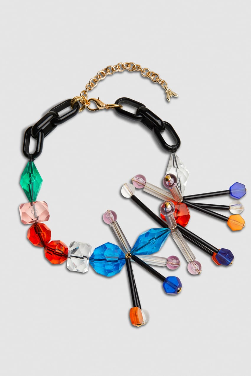 Patrizia Pepe Necklace With Techno Pop Fly Appliqué Színes | TPZVC5681