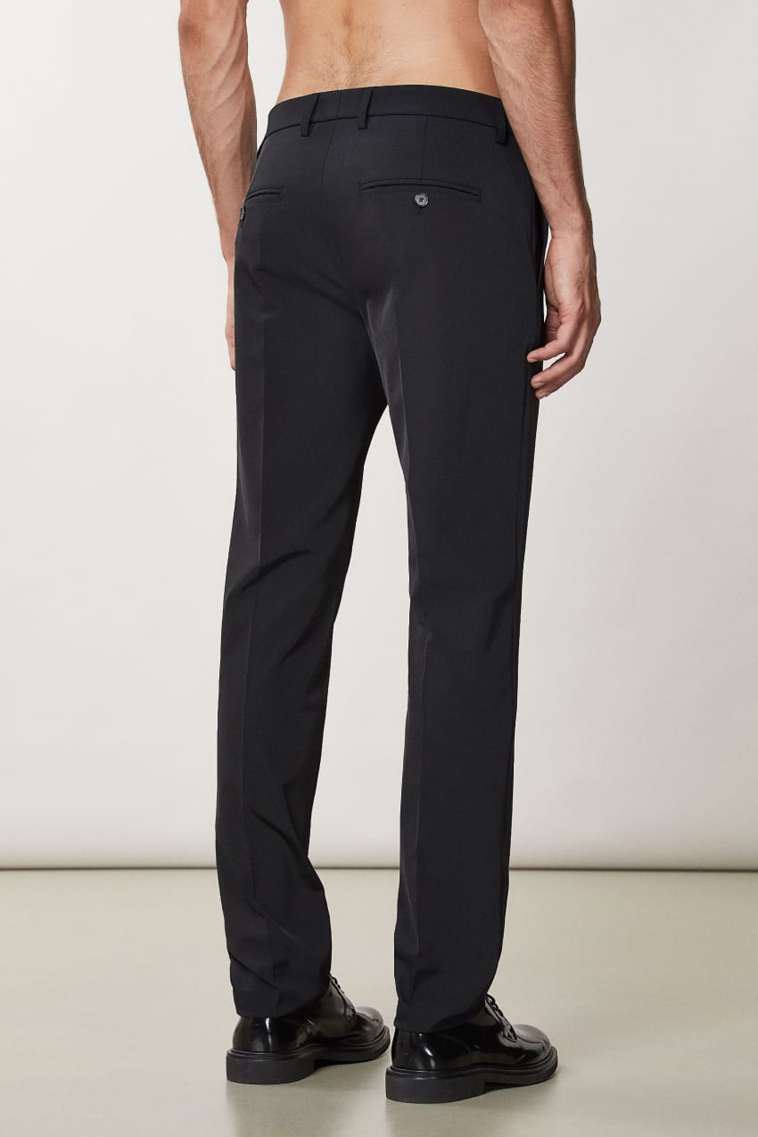 Patrizia Pepe Slim Gabardine Pants Fekete | ONHKR2146