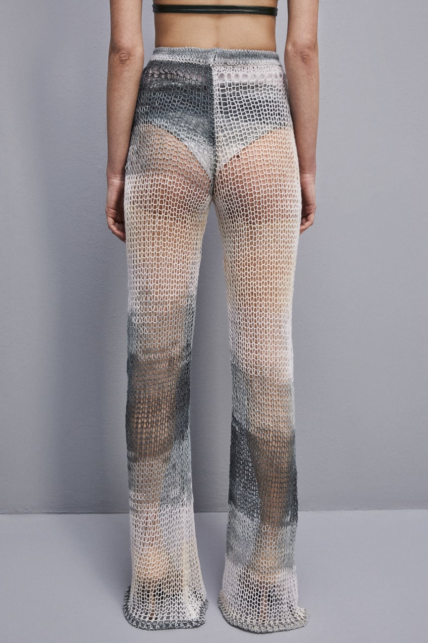 Patrizia Pepe Slim Mesh Pants Színes | TSEVO9436