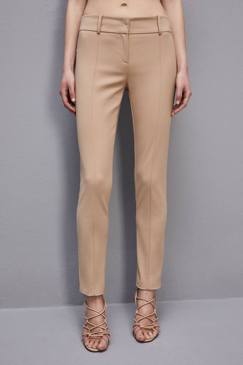 Patrizia Pepe Slim Pants Bézs | XHAIC1437