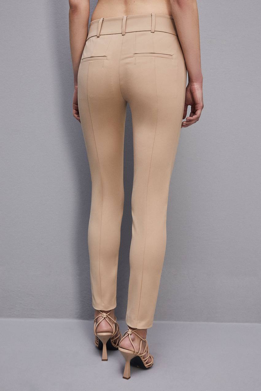 Patrizia Pepe Slim Pants Bézs | XHAIC1437