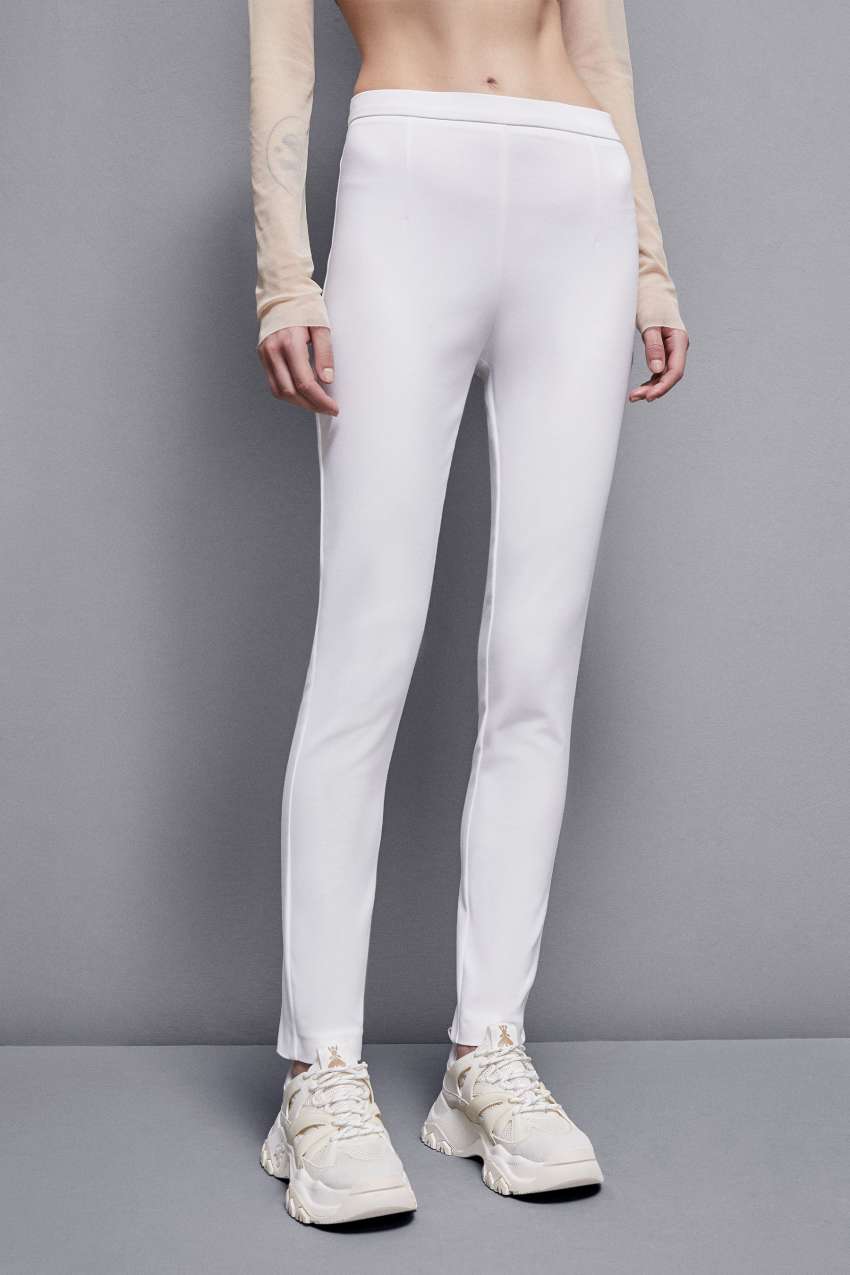 Patrizia Pepe Slim Pants Fehér | QIPLO8591