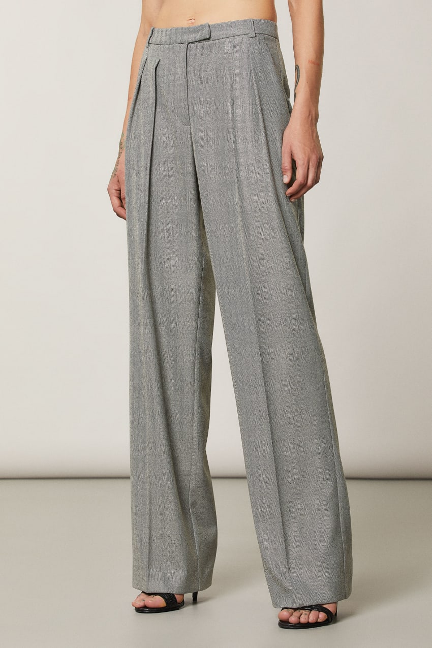 Patrizia Pepe Soft Viscose Pants Szürke | SCVIU4821