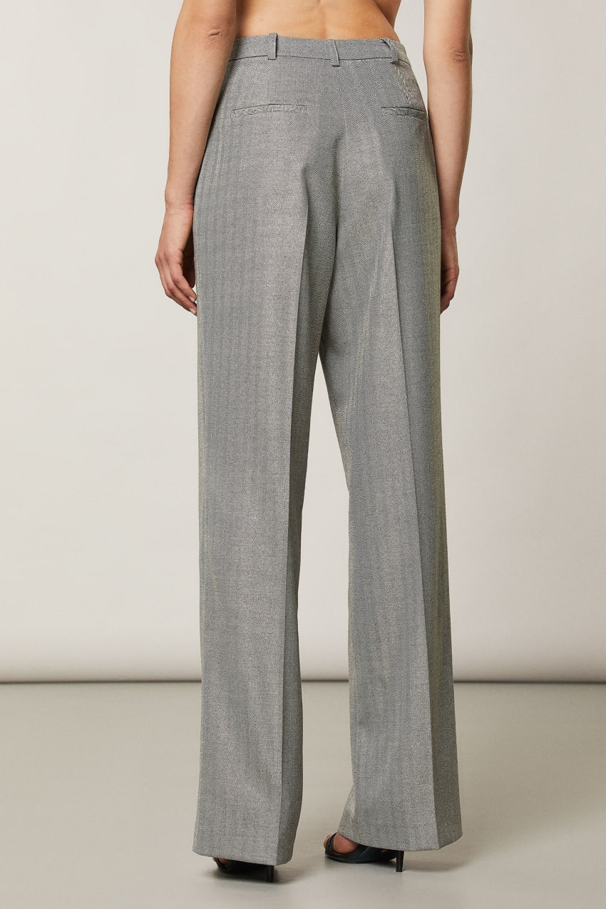 Patrizia Pepe Soft Viscose Pants Szürke | SCVIU4821