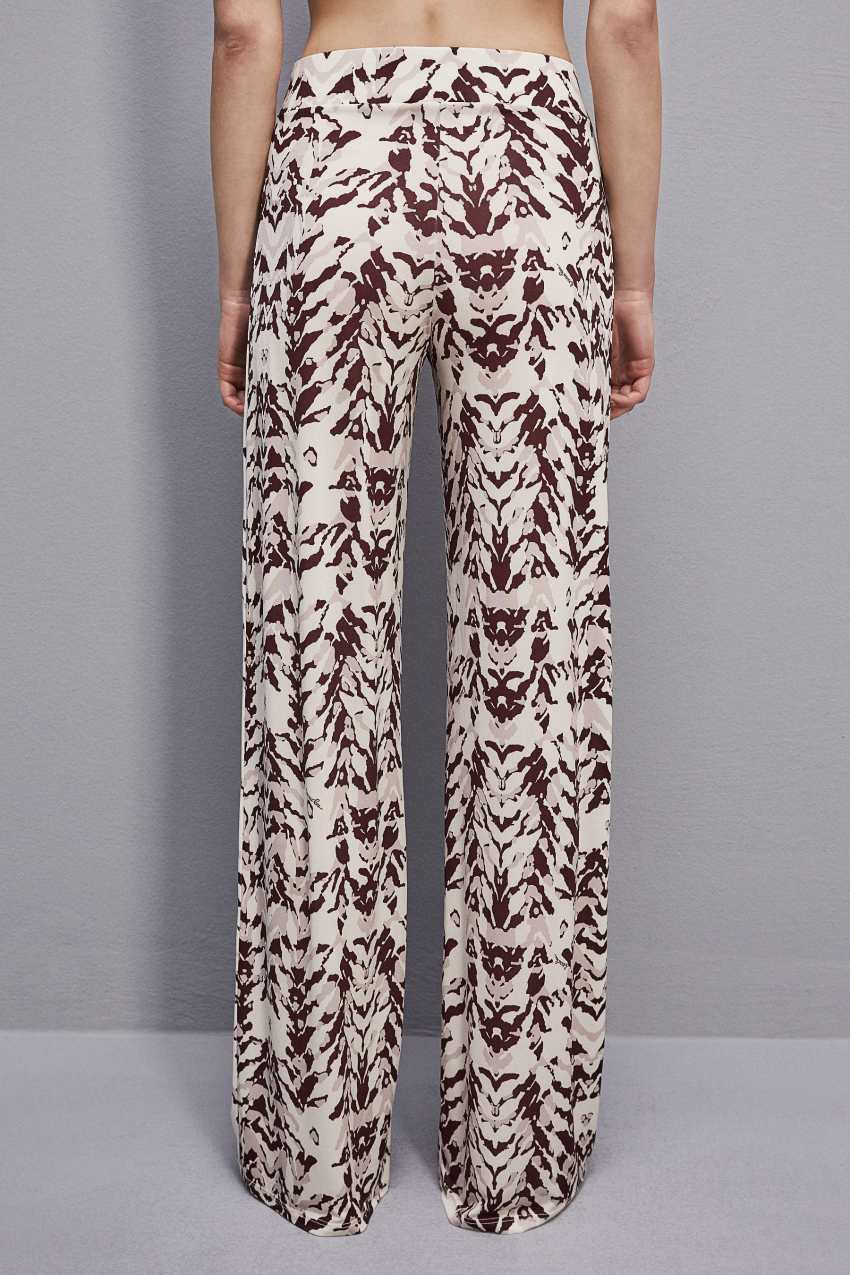 Patrizia Pepe Stretch Jersey Pants With Print Színes | DLART0871